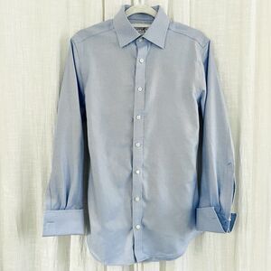 Charles Tyhwhitt Jermyn Street London Blue Non Iron Slim Fit Dress Shirt 15/33